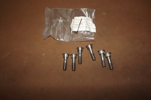 Lot of 6 New OEM Volvo Penta Upper Gear Hollow Screws PN 814643 - 第 1/2 張圖片