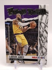 2021-22 Panini NBA Hoops Basketball LeBron James Prime Twine #8 Lakers