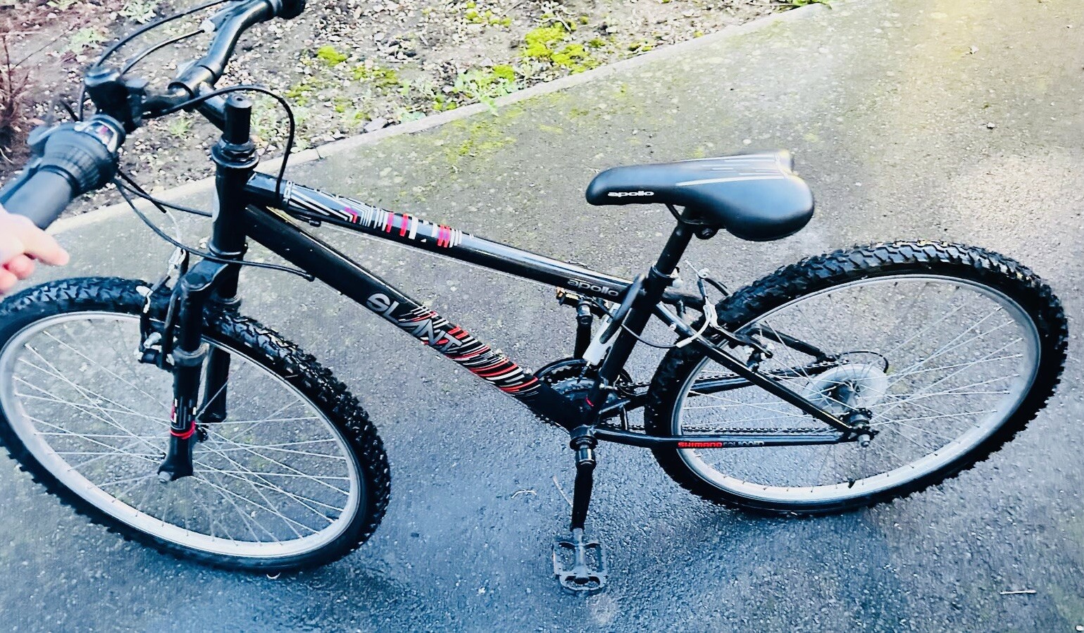 apollo slant mens mountain bike