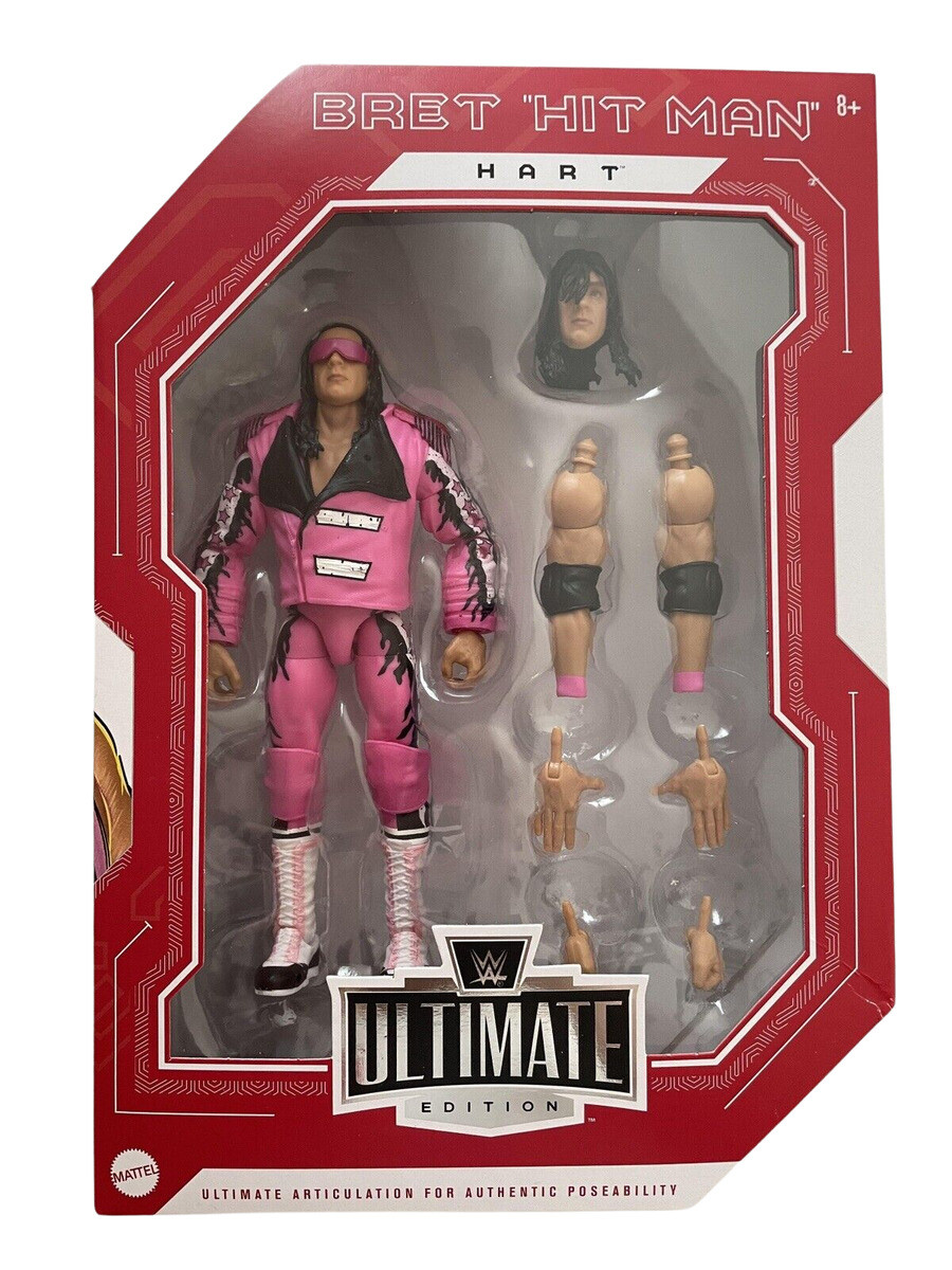 WWE Elite Ultimate Bret Hart ブレット・ハート 新品 WWE Mattel Elite Ultimate Bret Hart マテル ブレット・ハート