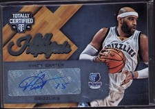 2015-16 Totally Certified Hall Hopefuls Signatures Vince Carter /25 (AU)