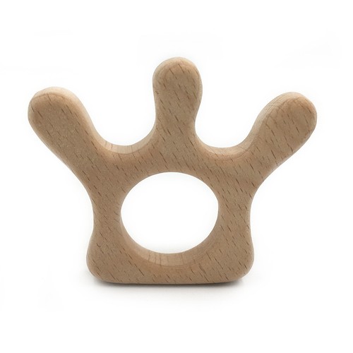 Natural Beech Wood Animals Teething Beads Baby DIY Chew Teether Jewelry Making - Picture 24 of 64