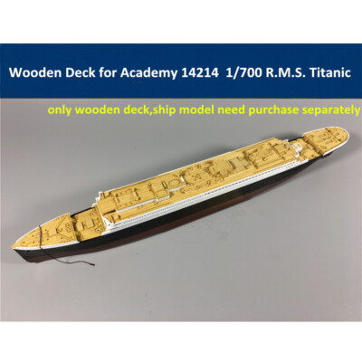 #ad Wooden Deck for Academy 14214 1 700 Scale R.M.S. Titanic Model Kit $17.57