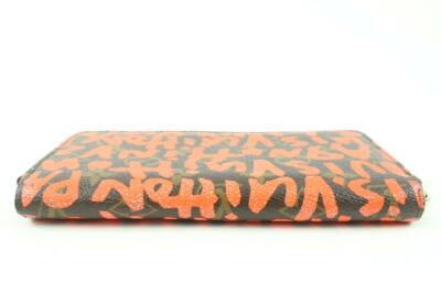 Louis Vuitton Stephen Sprouse Orange Graffiti Zippy Wallet Long