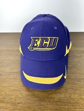 Nike Team East Carolina University ECU Pirates Baseball Hat Gold Purple Strap