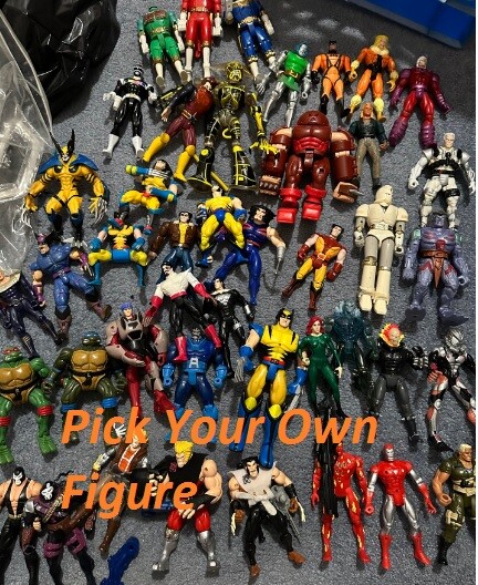 Vintage to Modern Pick Your Own Action Figure -GI Joe Marvel Star Wars DC Bandai