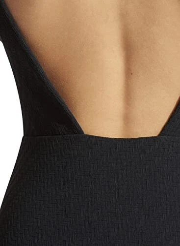 Traje de baño Seafolly L70634 para mujer negro sauce cuello alto de una pieza talla US 12 Foto 4 de 4