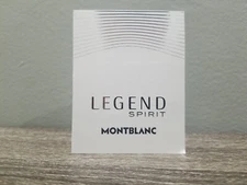 MONTBLANC LEGEND SPIRIT POUR HOMME EAU DE TOILETTE 1.2 ML SPRAY NEW MENS COLOGNE