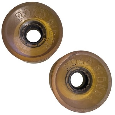 Two (2) Road Rider Translucent Skateboard Wheels