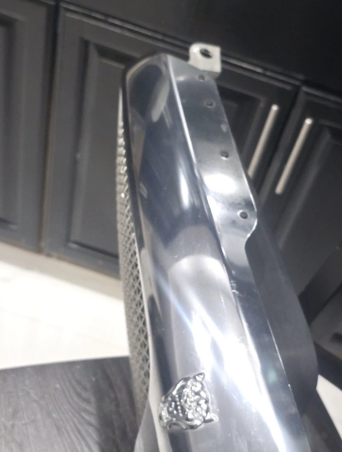 OEM 05 06 07 Jaguar XJR XJ8 XJ12 Vanden Plas Front Chrome Mesh Grill Grille  