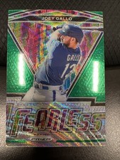 2021 Panini Prizm Fearless Green Wave Prizm #FR-10 Joey Gallo