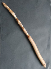 WAND .  HAZEL WOOD.  HANDCRAFTED.  NATURAL.  WIZARD.  SPELLS.  PAGAN.  WICCAN.