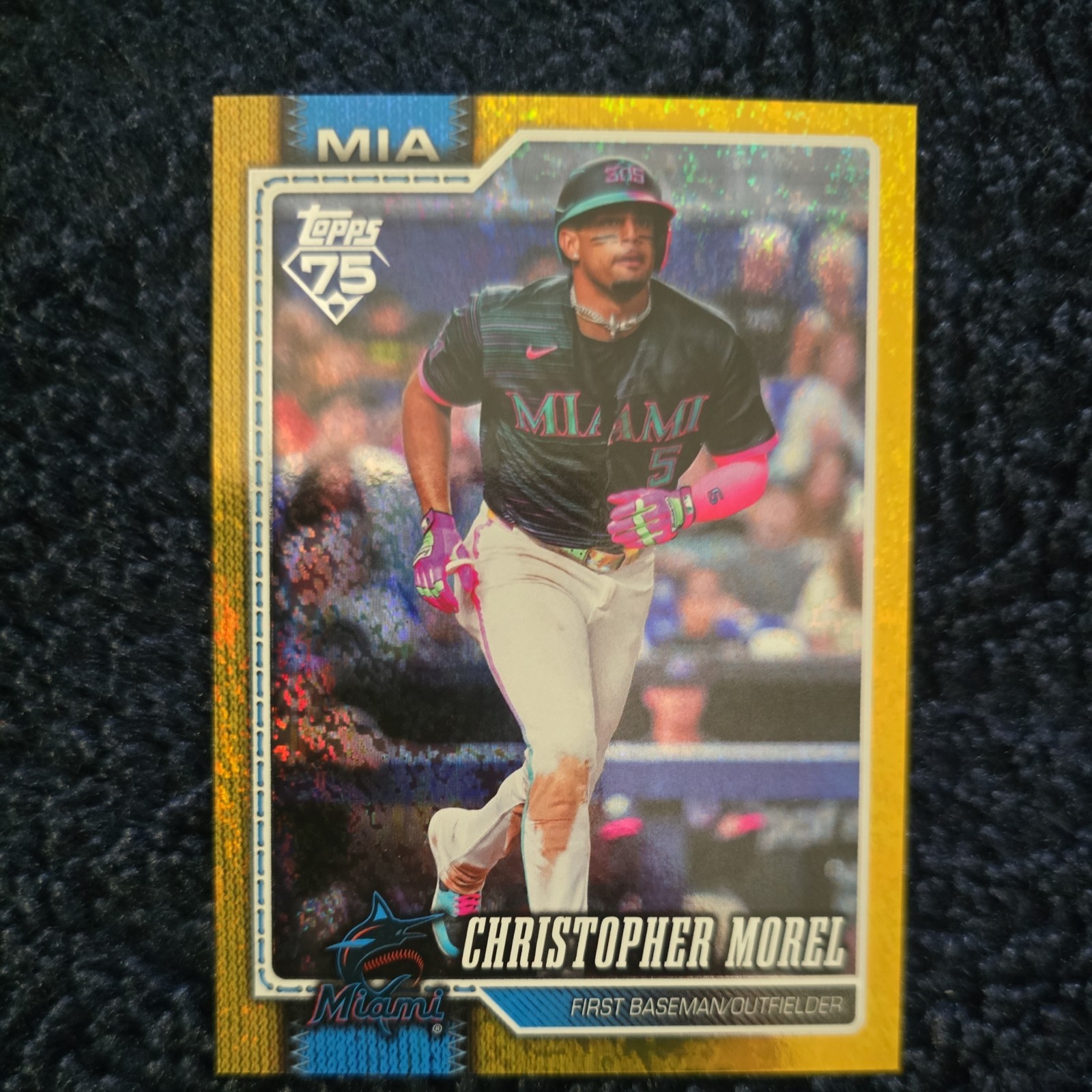 2026 Topps Update Christopher Morel #US260 Gold Foil /50 Marlins