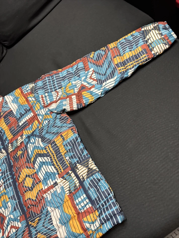 Columbia Mens Powder Lite Jacket, Omni-Heat Warp Red Pathways Print XXL - Image 4 of 4