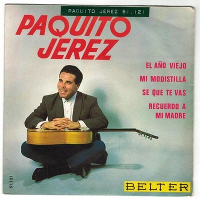 7'' Single Paquito Jerez - El Año Viejo  (1964) 