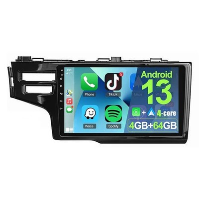 64GB Apple CarPlay For Honda Fit 2014-2018 Android 13 Car Navi Radio Stereo GPS