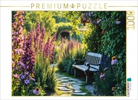 Calvendo Puzzle The Path To The Flower Secret | 1000 Pieces, Finished Size 25.2