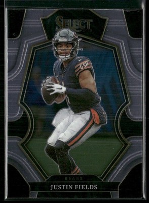 2022 Panini Select Justin Fields Chicago Bears #117