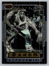 1996-97 Bowman's Best Basketball #TB18 Damon Stoudamire - VG - Toronto Raptors