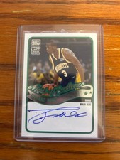 2003-04 Topps Dwyane Wade Mark of Excellence Rookie Auto on the card Autograph. rookie card picture