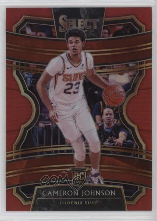 2019-20 Panini Select Concourse Red Prizm 5/199 Cameron Johnson #8 Rookie RC