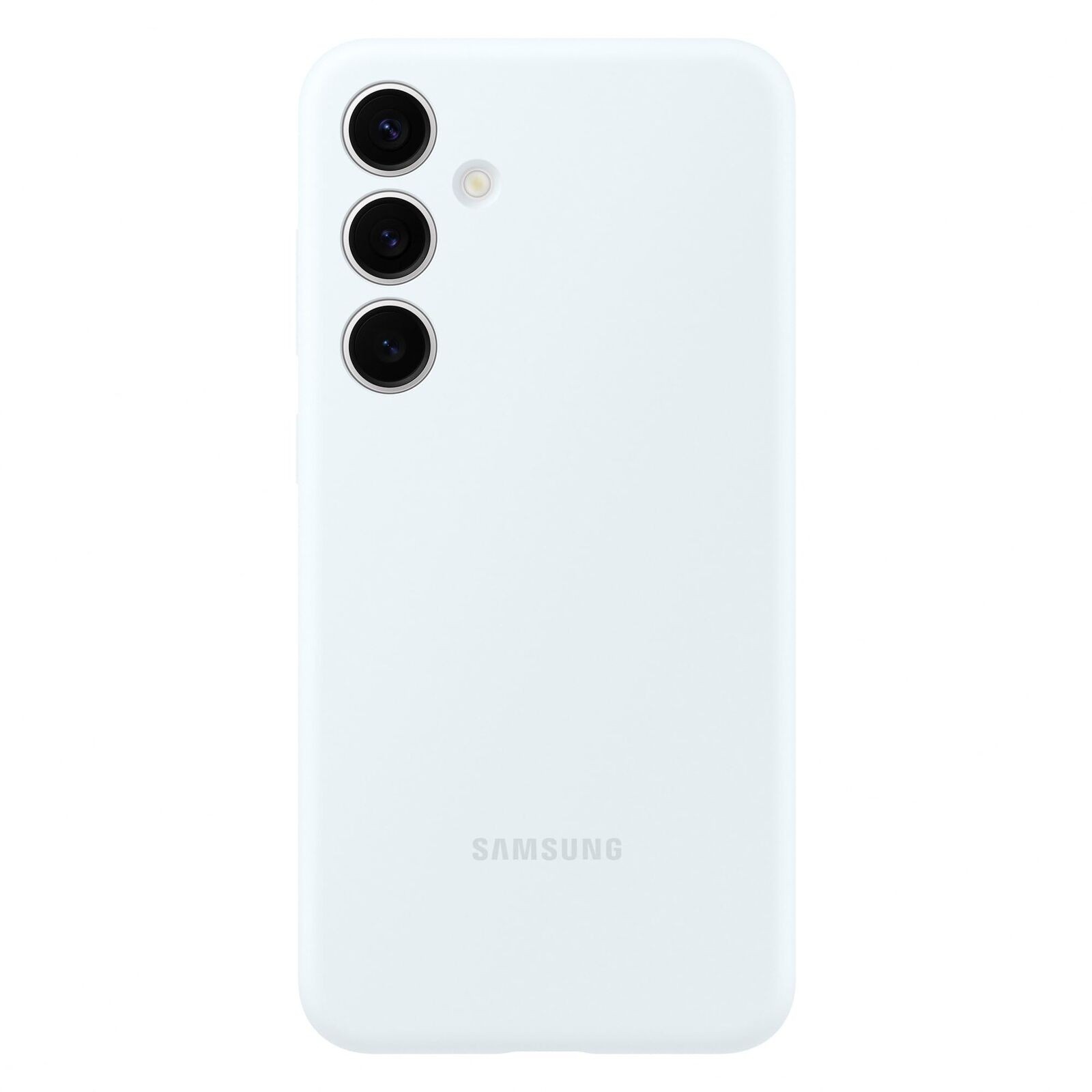 Genuine / Official Samsung Galaxy S24+ Silicone Case / Cover, White - BNIB