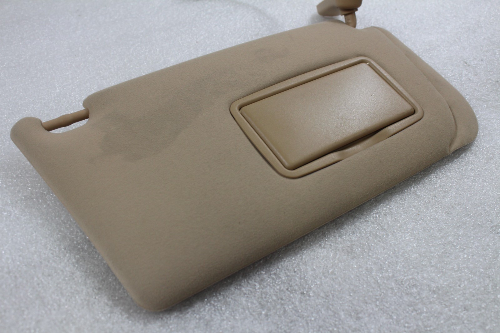 Maserati Quattroporte, RH, Right, Sun Visor, Tan, Used, P/N 67821400