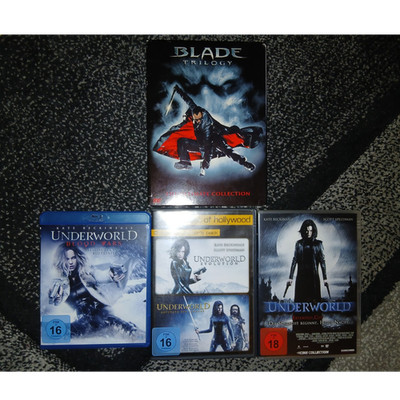 Blade Trilogy & Underworld Ultimate Collection, DVD Blu-ray, FSK 18