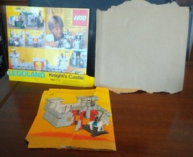 Vintage LEGO 6073 Black Falcons Knight's Castle Almost Complete w/Instructions 