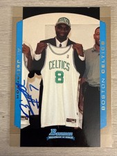 2004 Bowman Al Jefferson Signed Autographed Rookie Card Boston Celtics. rookie card picture