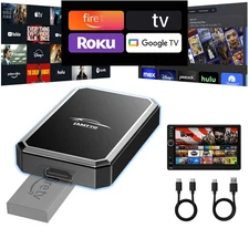 Car TV Mate Pro and Wireless CarPlay Adapter – Upgrade 2 in 1 Magic AI Box Co...