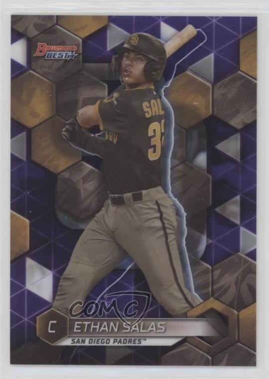 2023 Bowman's Best Top Prospects Purple Refractor /250 Ethan Salas #TP-26 0rj8