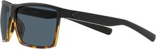 Costa Del Mar Rincon Black Shiny Tortoise/Grey 580P Polarized 63 mm Sunglasses