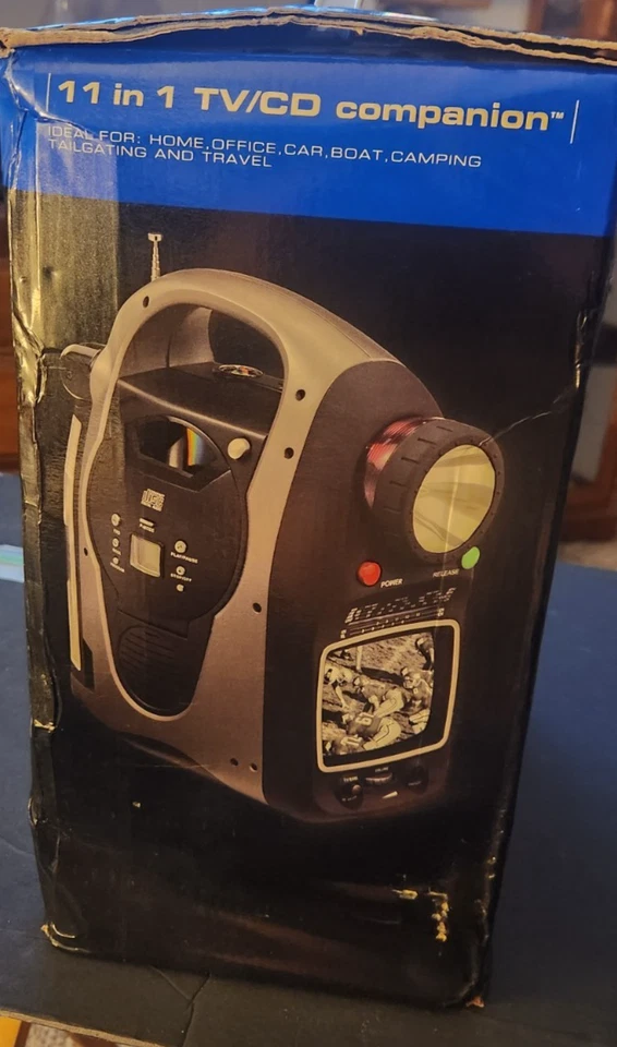 Lord & Taylor 11-in-1 TV / CD companion vintage 2003 NIB - Image 2 of 4