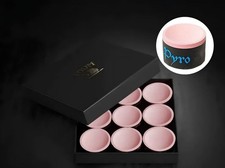 Taom V10 Pink Professional Pool  Billiard Cue Chalk - 9 Pieces