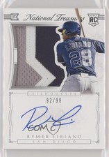 2015 Panini National Treasures Rookie Silhouette 92/99 Rymer Liriano Auto qc0