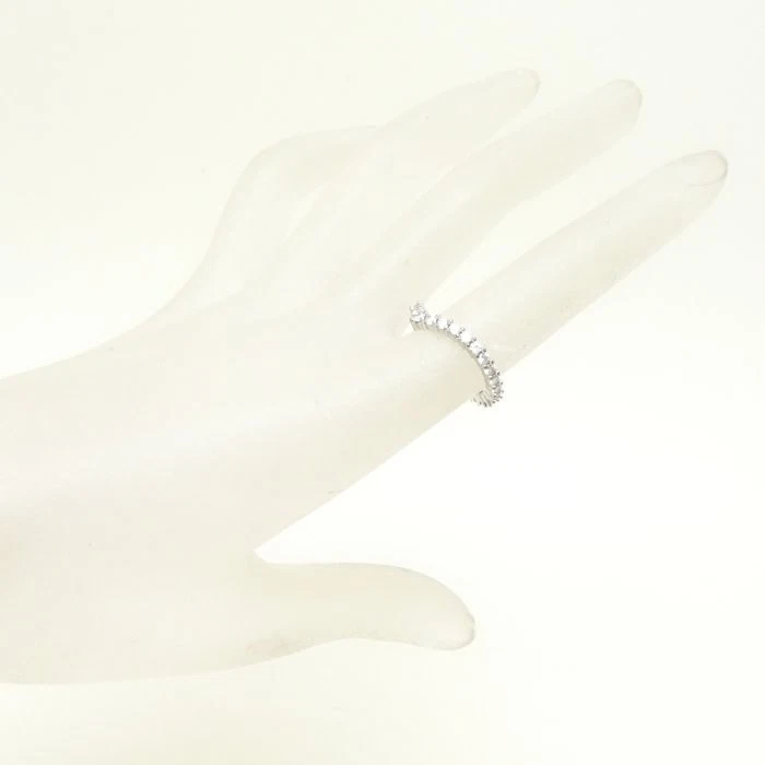 Anello SWAROVSKI cristallo placcato argento misura trasparente 5,5 /292622 - Immagine 2 di 4