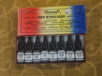 Vintage Marshall's Transparent Photo Retouch Color Ink - Group 2 -  Set Of 8