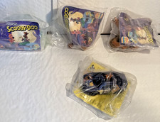 Scooby-Doo Burger King Kids Club Meal Set of 4 Toys 1996 Cartoon Network SEALED