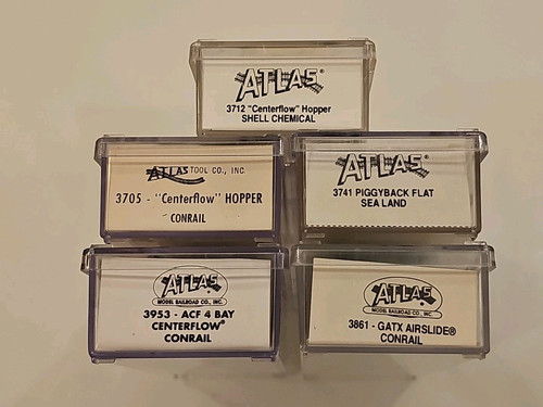 Atlas N scale lot of 5 freight cars - Picture 3 of 4
