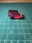 1968 Hot Wheels Redline Classic 31 Ford Woody Magenta white Interior