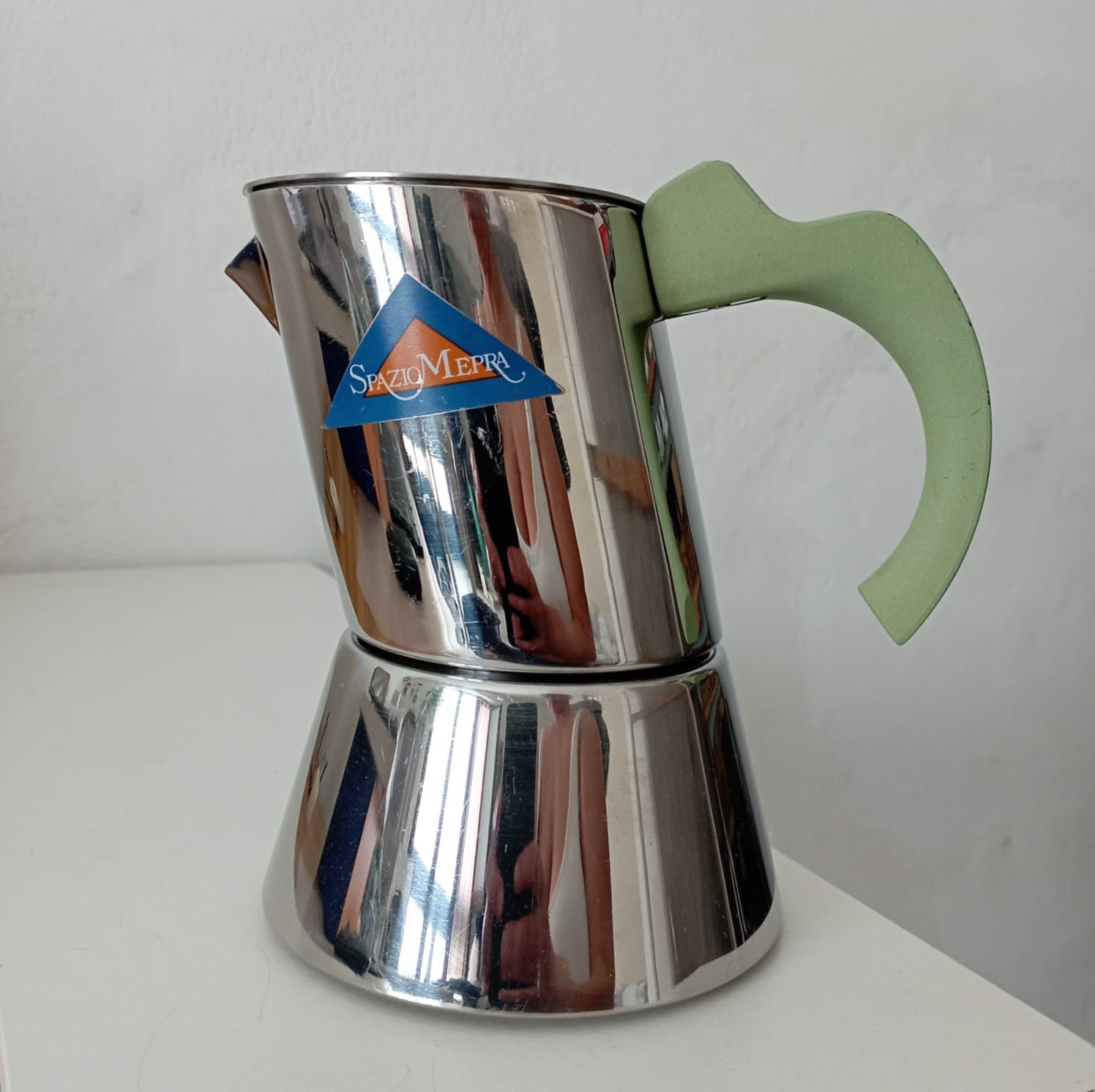Caffettiera Mepra Moka Design Architetto Angelo Mangiarotti VINTAGE