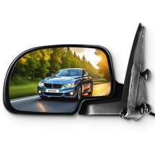 Driver Side View Mirror Fit For Chevy Suburban Silverado GM1320247 Left Mirror