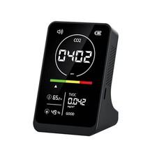 Digital CO2 Tester with Temperature Humidity TVOC Detection Air Quality Meter