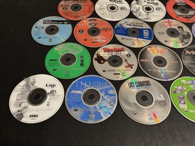 Lot Sega Saturn Disc Only 24 Loose Various Titles Bug Too Scorcher & More Tested