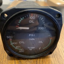 CM2920L1 Cessna 3 In 1 Engine Gauge CM2920L1 Cessna 3 In 1 Engine Gauge