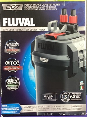 Fluval 207 External Canister Filter (A443) NEW