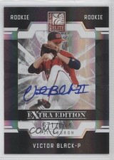 2009 Donruss Elite Extra Edition Rookie 671/694 Vic Black Victor #75 Auto 0t3
