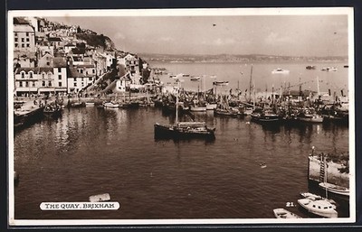 Ansichtskarte Brixham, The Quay 1950 