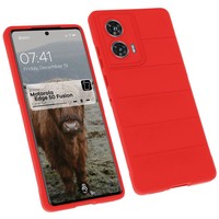 Bizon Case Tur Motorola Edge 50 Fusion Rot